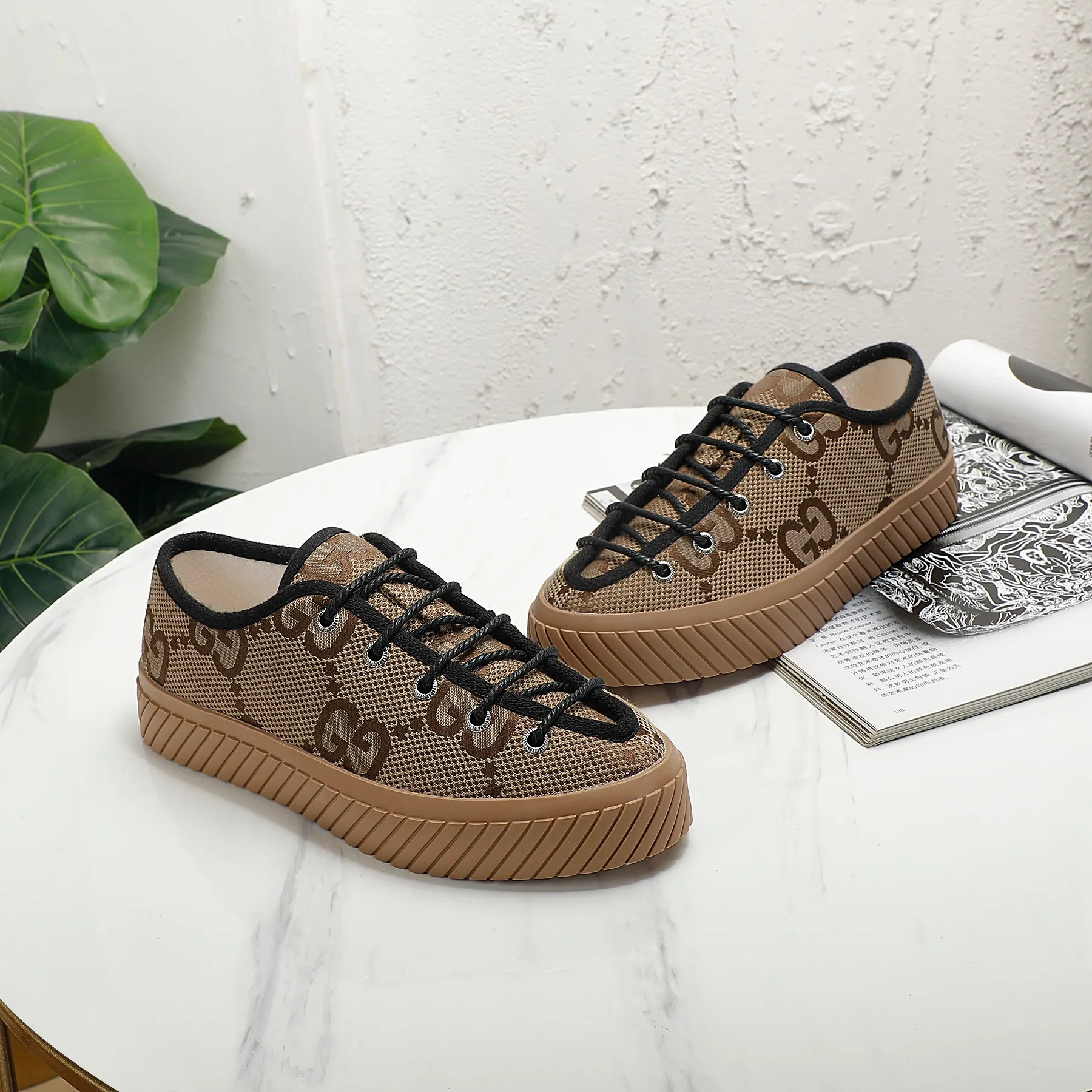 👟👟Ex-factory price 420👟👟 Men's size +10 GUCCI, couple style, other colors also available, you can also place an order with pictures